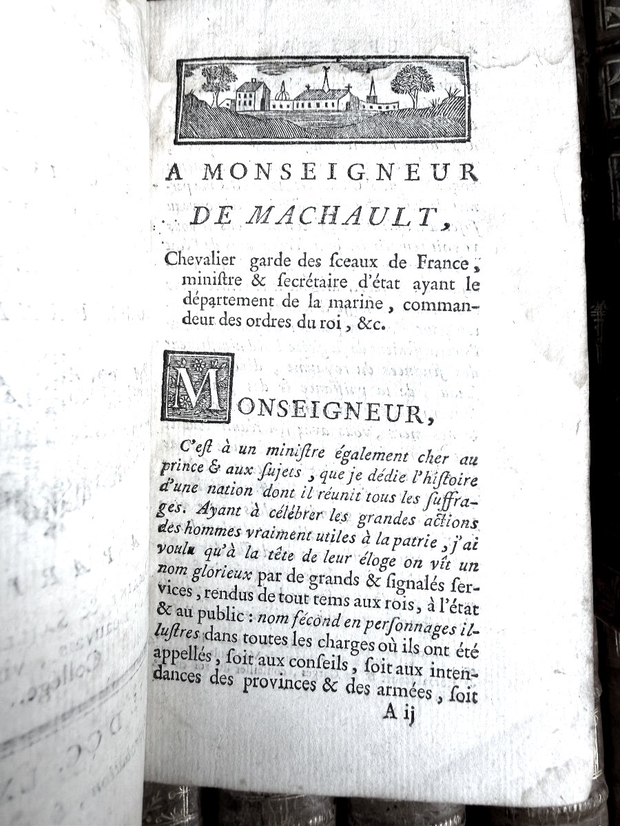 Serie complète de" l'Histoire de France de Velly , Villaret et Garnier" 30 Vol In 12 , XVIIIème-photo-4