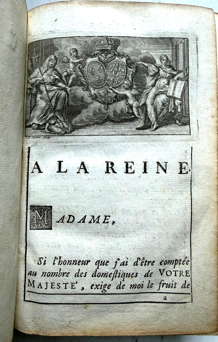  Reliure "Armes de Marie Leczinska"  Semaine Sainte reliure riche reliure a la fanfare maroquin-photo-3