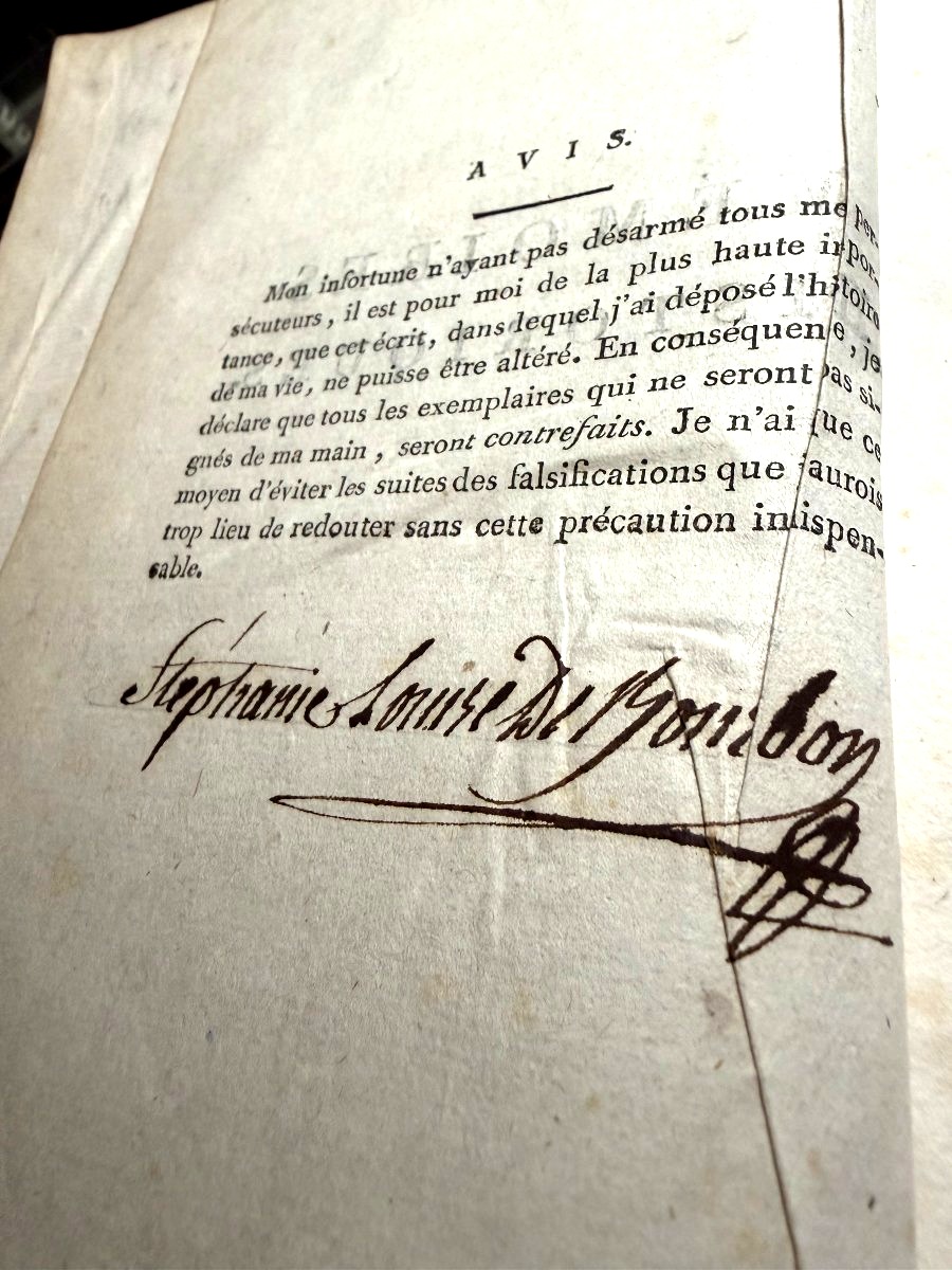 Memoires De Stéphanie-louise De Boubon-conti-photo-4