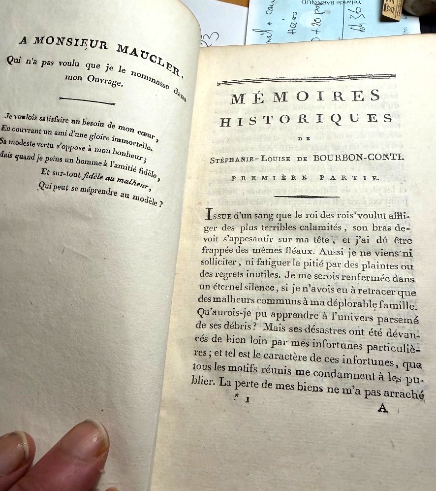 Memoires De Stéphanie-louise De Boubon-conti-photo-6