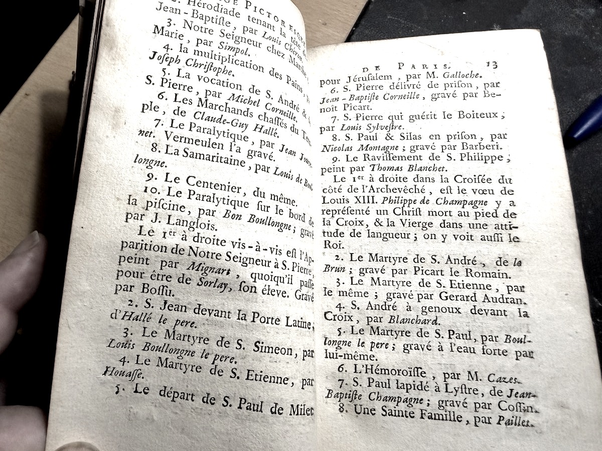 "picturesque" Journey Through Paris; Or A Guide To All The Most Beautiful Sights In ... 1749.-photo-4