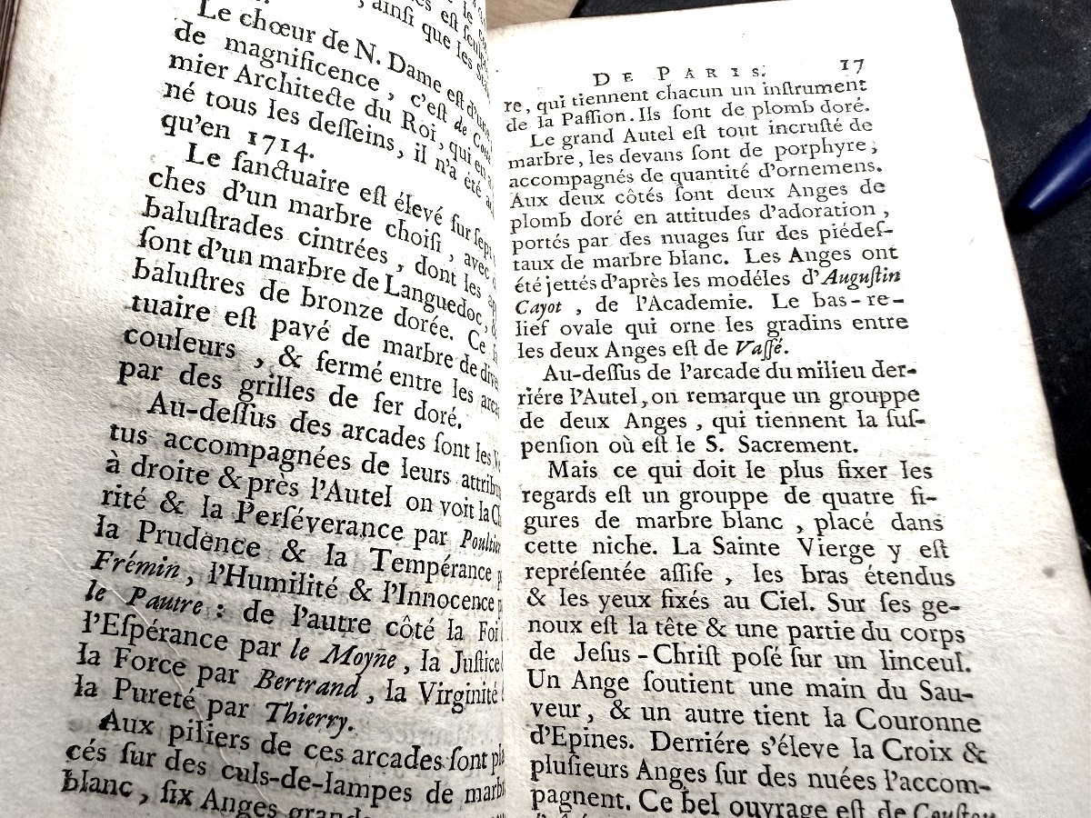 "picturesque" Journey Through Paris; Or A Guide To All The Most Beautiful Sights In ... 1749.-photo-5
