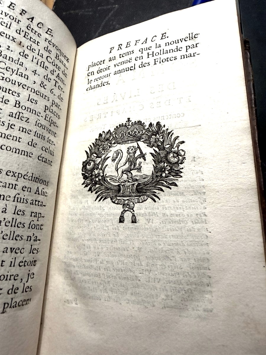 .Histoire de Hollande depuis la Trève de 1609,où finit Grotius jusqu'à notre temps . 4 Vol 1693-photo-4