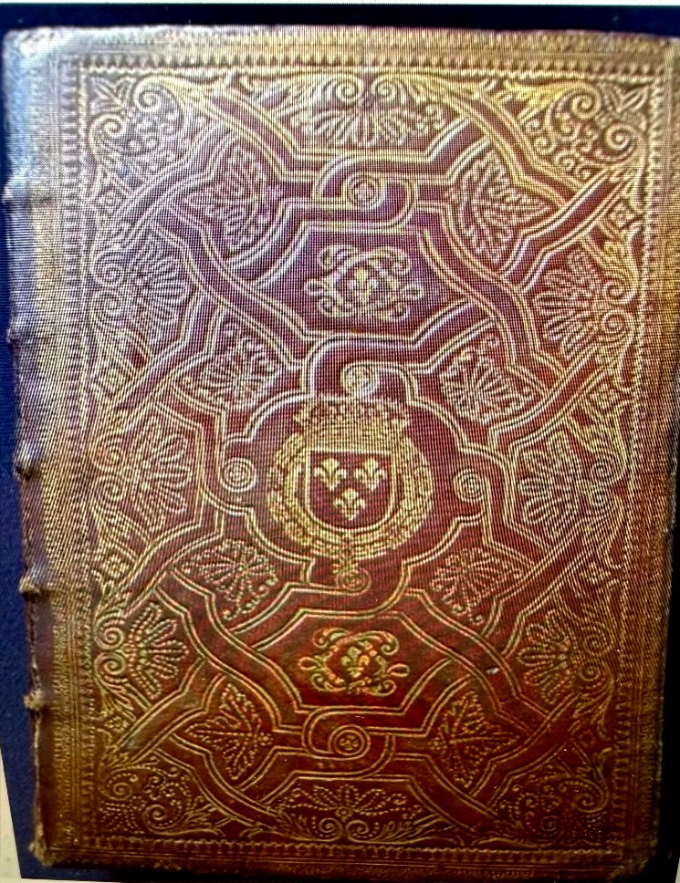 "coat Of Armes Of Louis XIV "  Binding Holy Week Rich Binding With Marocco Leater Trim
