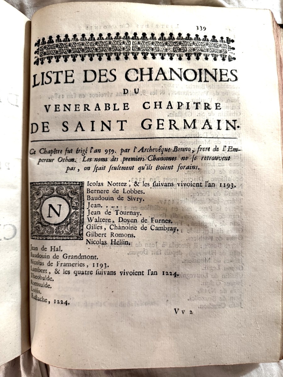 Vol. 1, Part 4: "history Of The City Of Mons: Ancient And Modern," By G.-j. De Boussu And J. L. Krafft, 1725-photo-8