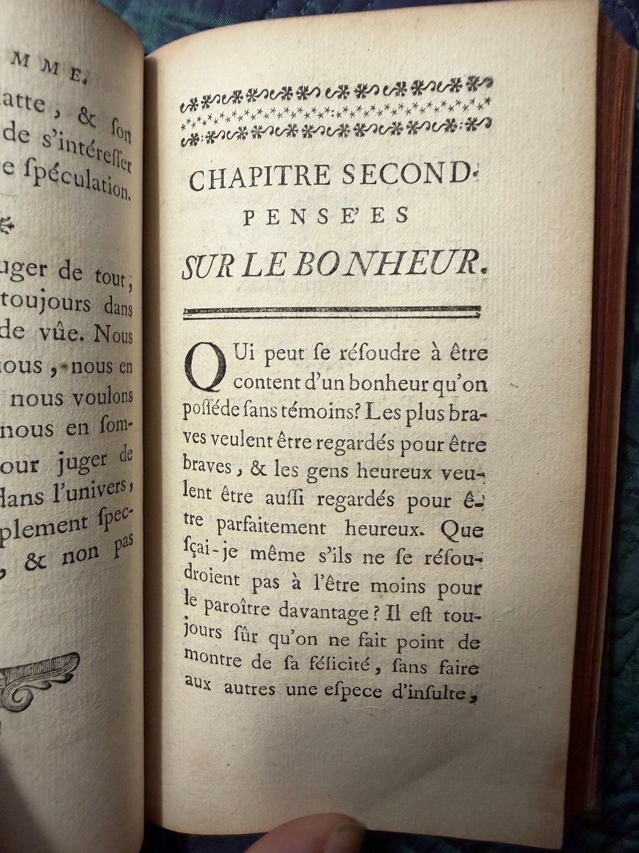 The Spirit Of Fontenelle, Or A Collection Of Thoughts Drawn From His Works, The Hague: P. Gosse, 1744-photo-3