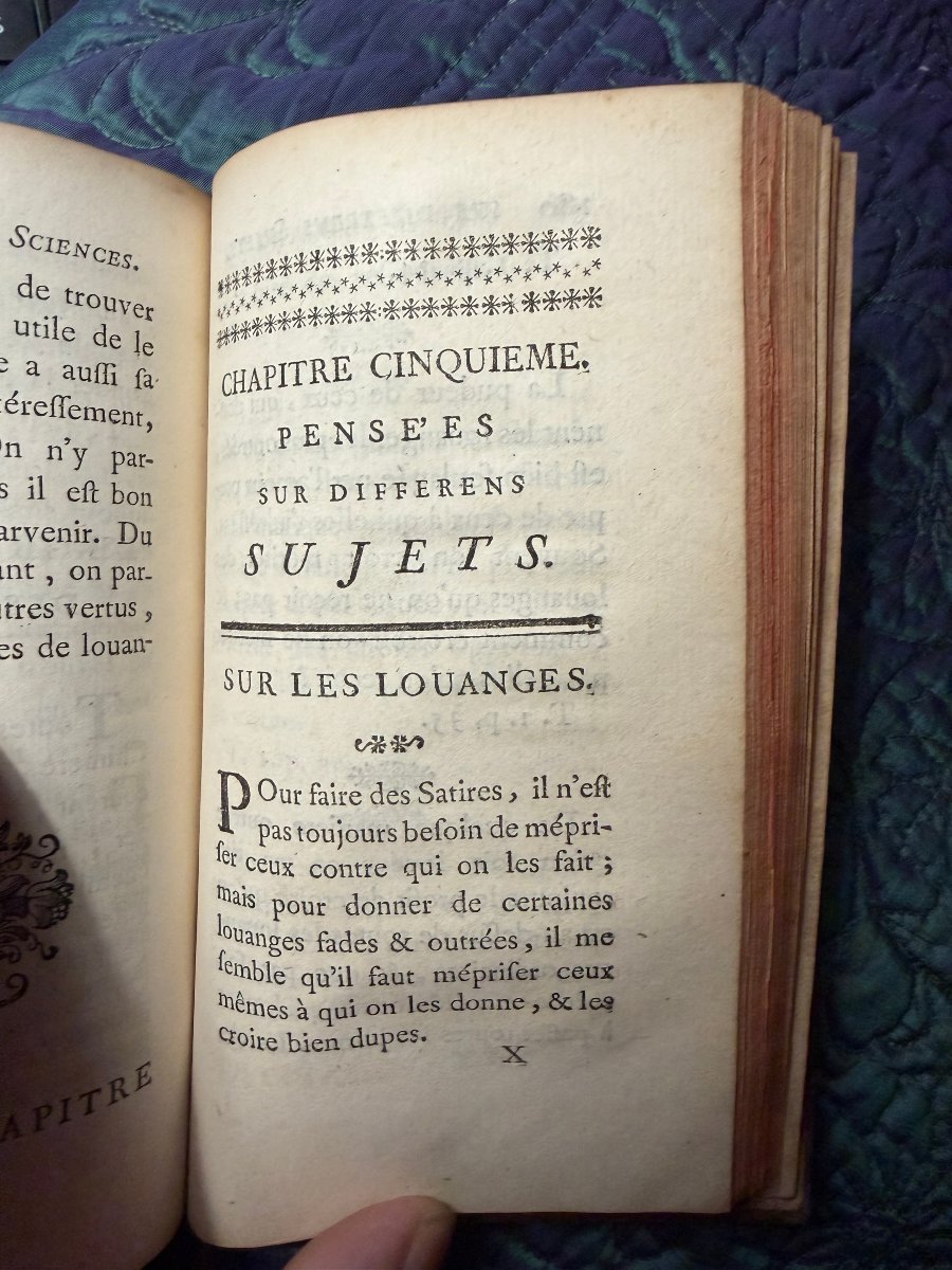 The Spirit Of Fontenelle, Or A Collection Of Thoughts Drawn From His Works, The Hague: P. Gosse, 1744-photo-6