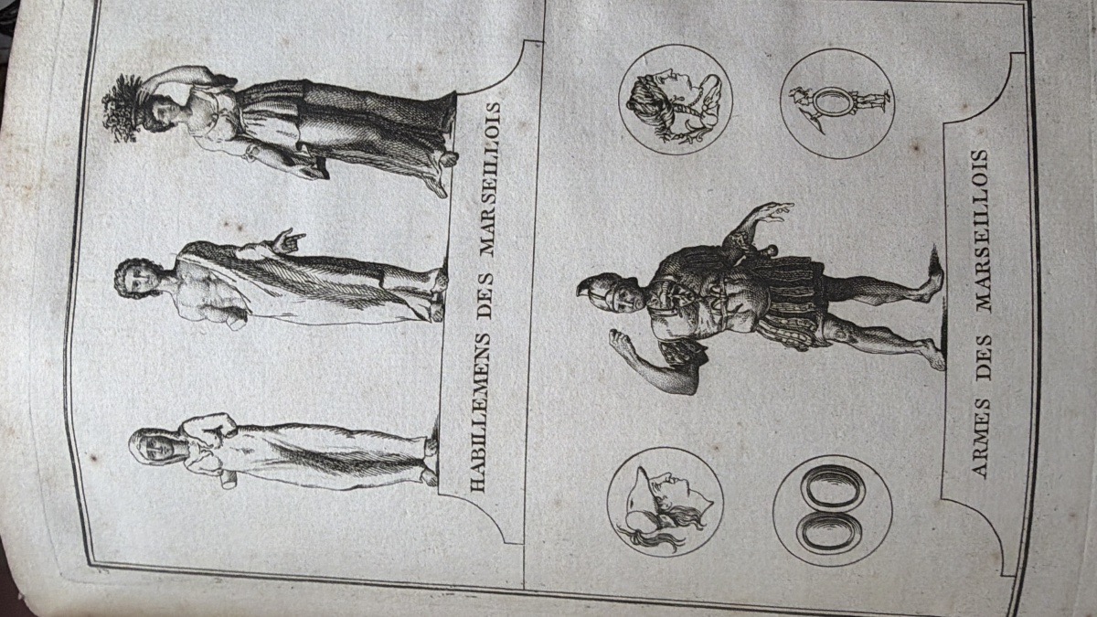  Rare: "general History Of Provence" (by Papon), Paris, 1777, Complete In 4 Vols., In-4-photo-3