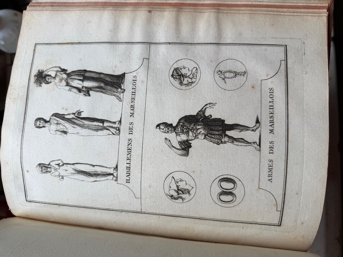 Rare: "general History Of Provence" (by Papon), Paris, 1777, Complete In 4 Vols., In-4-photo-4
