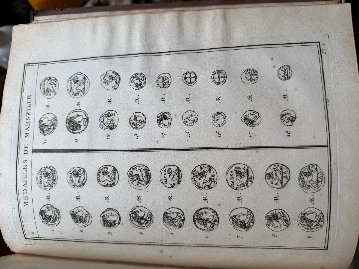  Rare: "general History Of Provence" (by Papon), Paris, 1777, Complete In 4 Vols., In-4-photo-5