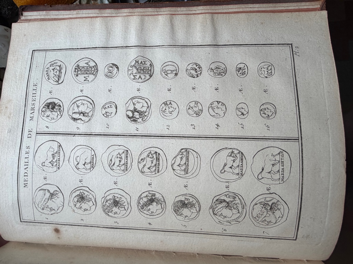  Rare: "general History Of Provence" (by Papon), Paris, 1777, Complete In 4 Vols., In-4-photo-7