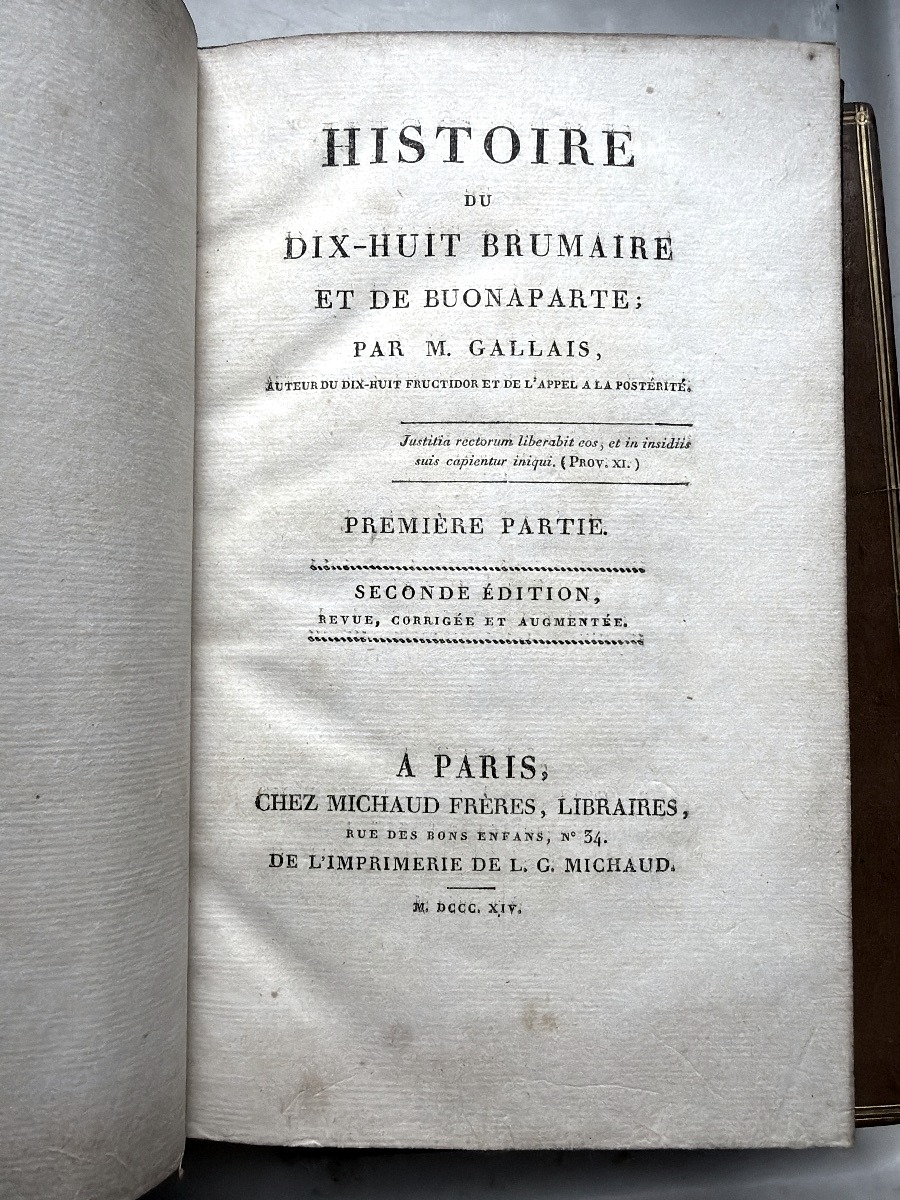 History Dix-huit Brumaire De Buonaparte-photo-1