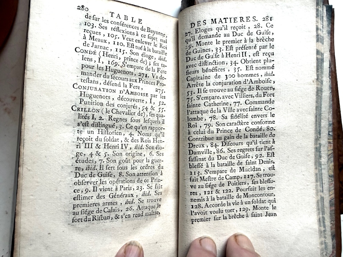 Vol. 1. The Life Of Louis Balbe-berton De Crillon, Nicknamed “the Brave”: Memoirs. Paris: Pissot, 1757-photo-7