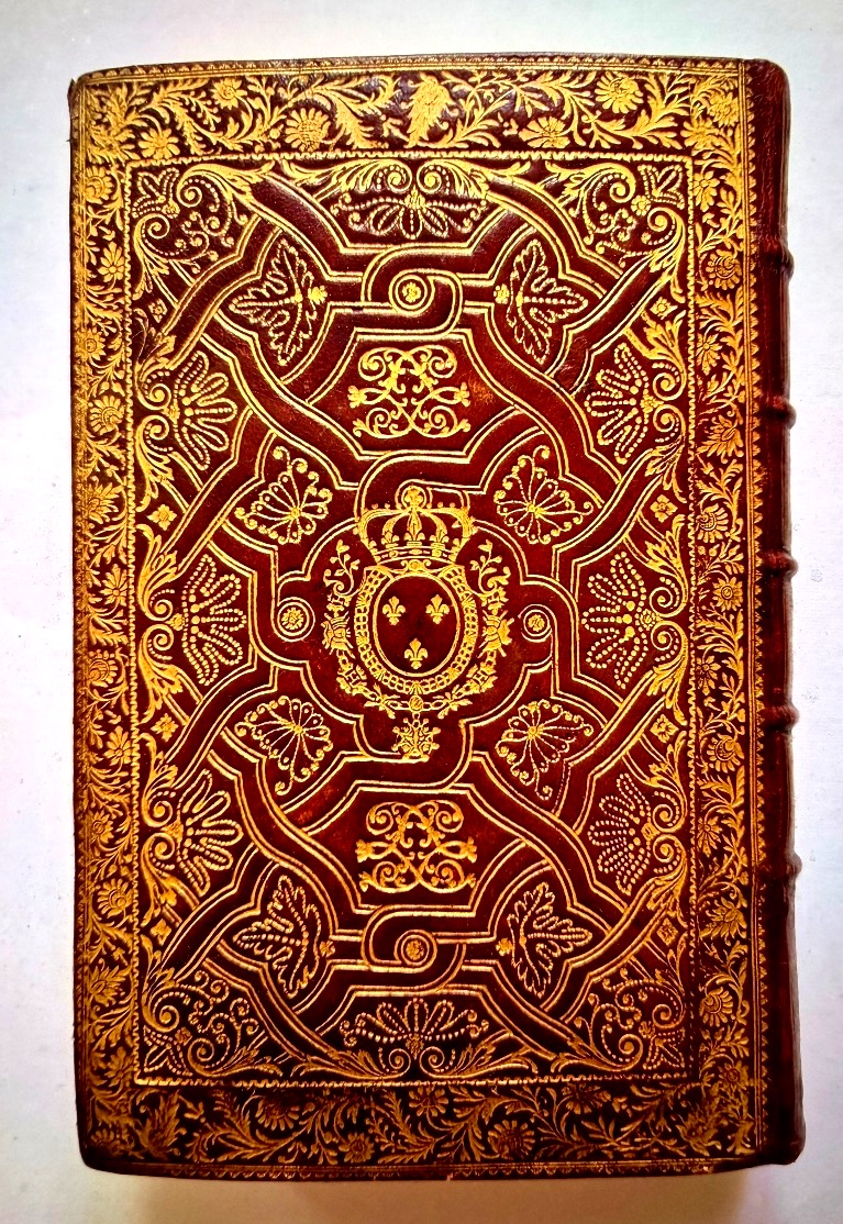 *belle Semaine Sainte* In Red Morocco Leather With Fanfare Binding, 8vo: Featuring The Coat Of Arms Of Louis XV From 1748-photo-4