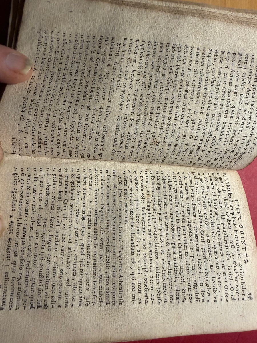 1 Vol In 16 en velin "Q. Curtii Rufi de Rebus Gestis Alexandri Magni" Historiarum .M; Raderii. -photo-4