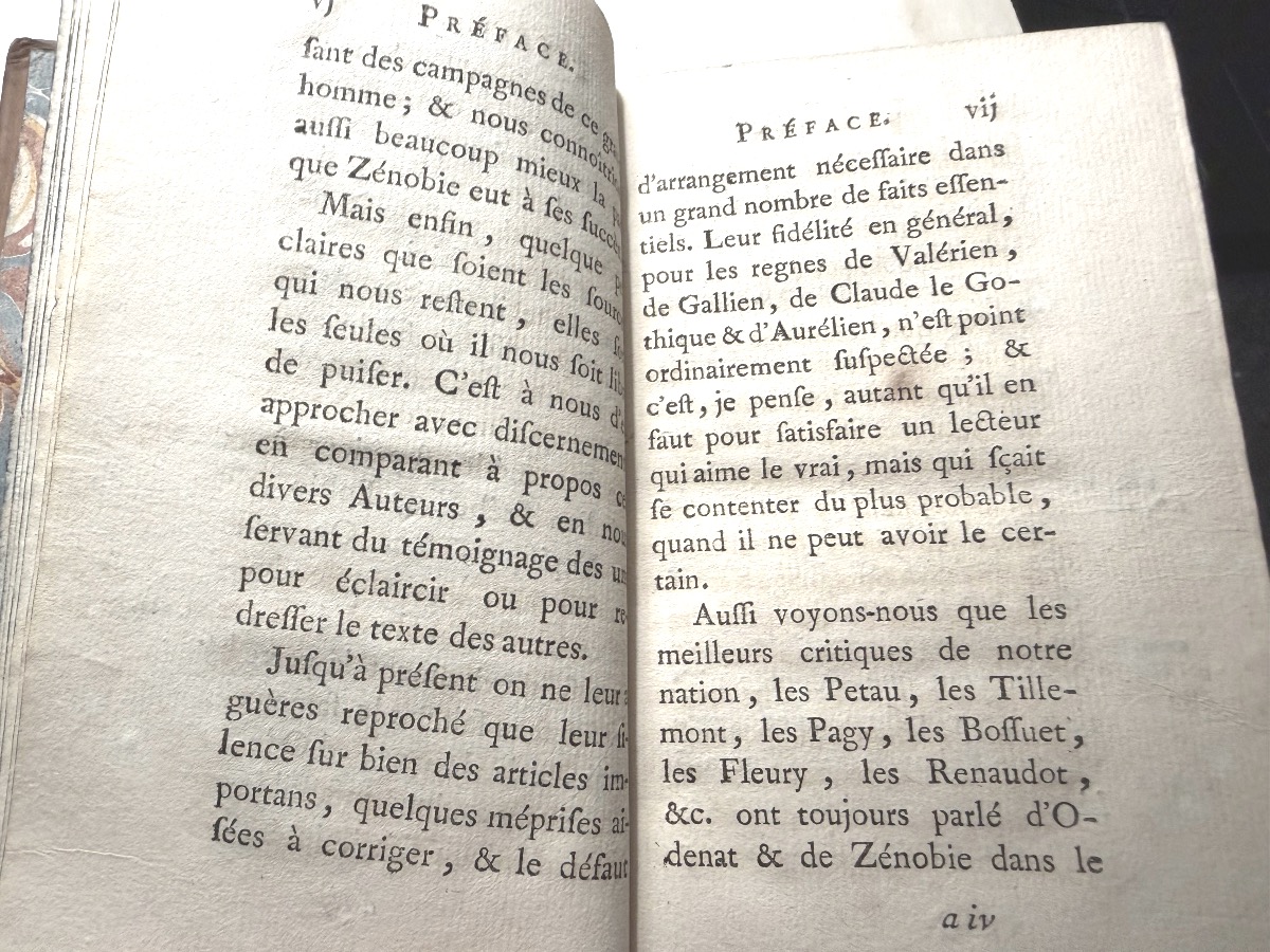 Histoire de Zénobie , Impératrice-Reine de Palmyre , par M. E.deH.) Joseph Jouve...Paris 1758.-photo-2