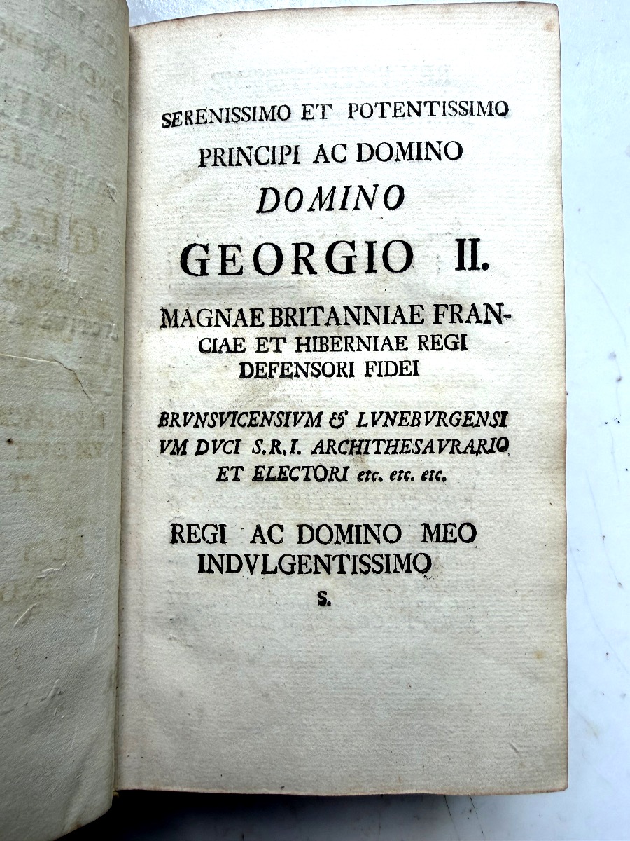 Rich Red Morocco Binding. "ge. Henrrici Ayrery D. Opuscula Minora. Göttingen, 1747. Large 12mo"-photo-1