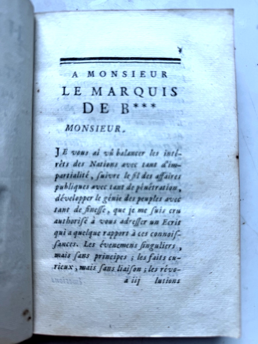 History Of The Stadtholdership From Its Origins To The Present, By Raynal; Published By Aux Armes, 1748.-photo-2
