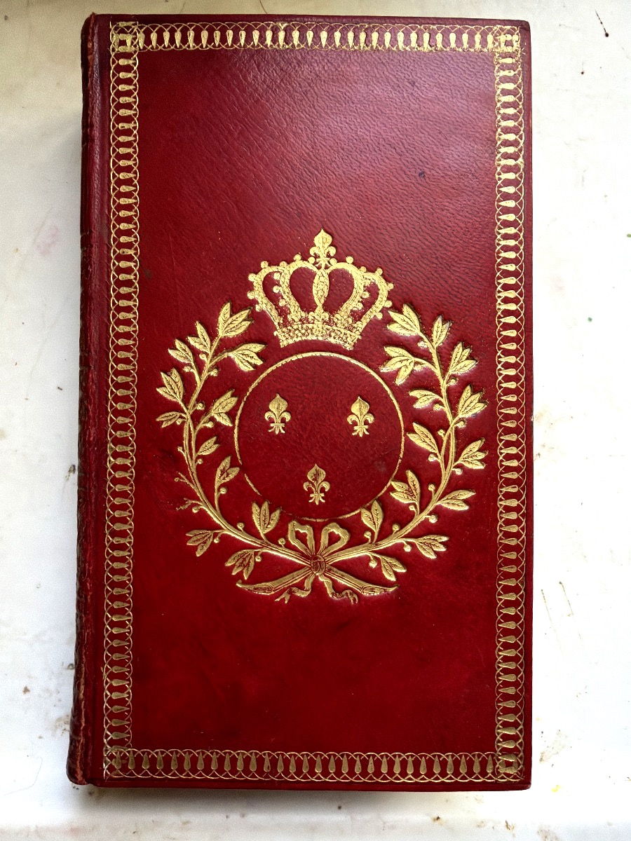 Poétique des Arts aux Armes de Louis XVIII de la bibliothèque d'Alexis de Rédé Hotel Lambert 19-photo-2