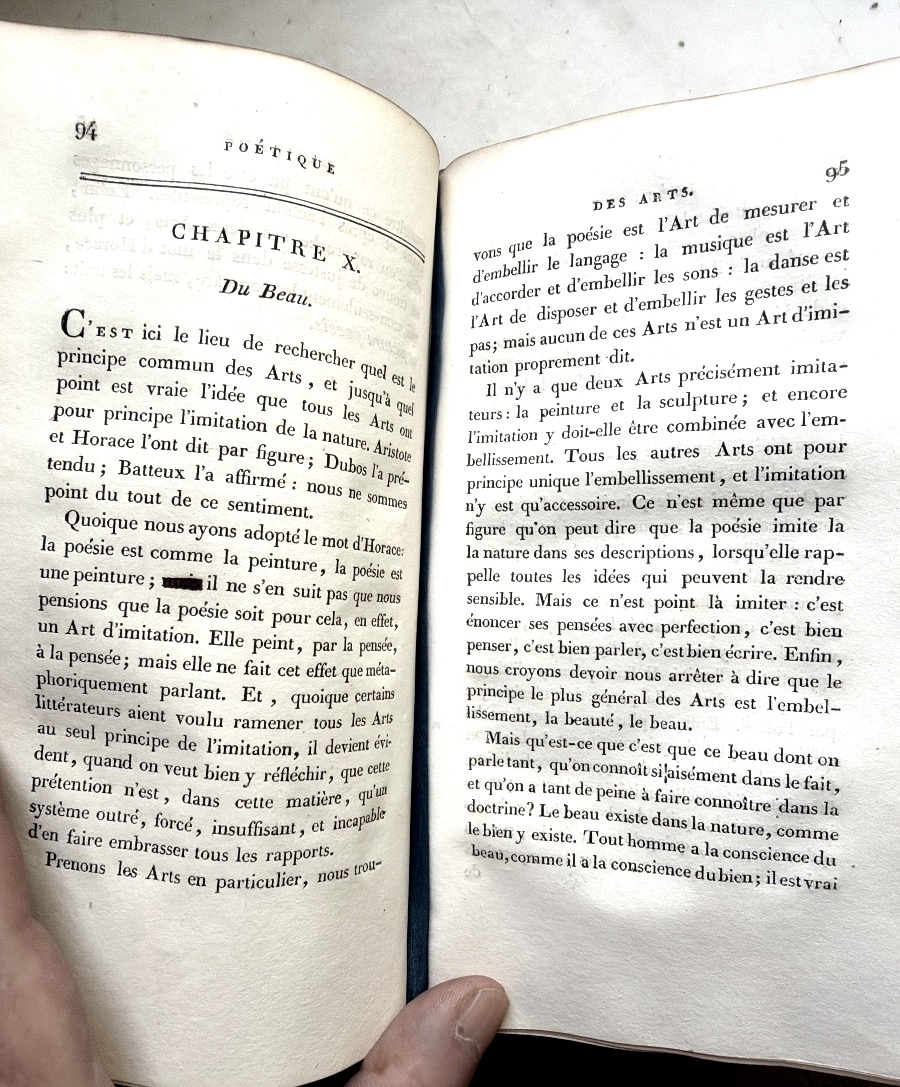 Poétique des Arts aux Armes de Louis XVIII de la bibliothèque d'Alexis de Rédé Hotel Lambert 19-photo-3