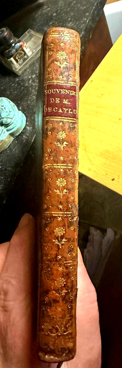 Souvenirs de Madame de Caylus , sur les Intrigues Amoureuses de la Cour,avec des notes Voltaire-photo-3