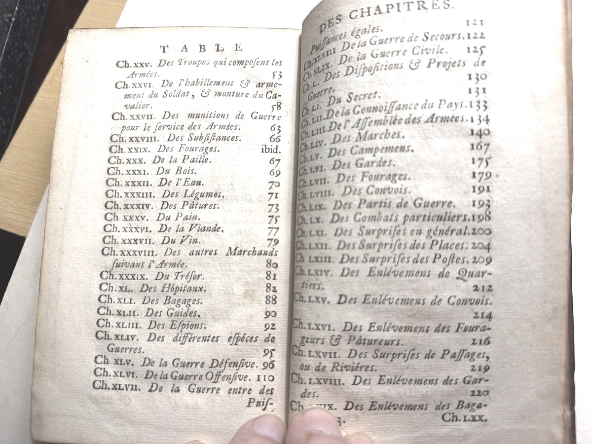 Mémoires sur la Guerre contenant les Maximes de l'Art Militaire du Marquis de Feuquières  ,1734-photo-7