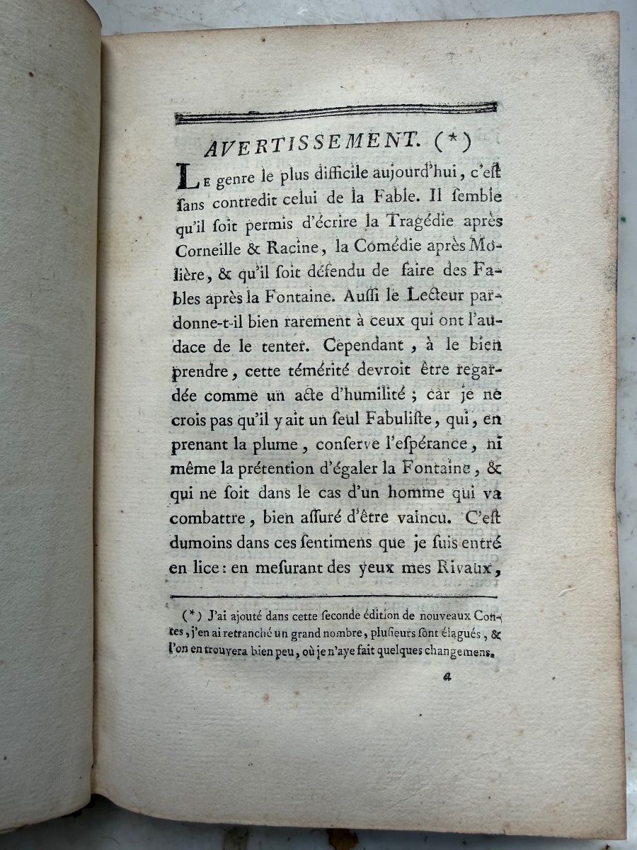Bel Illustré XVIIIème; "Historiettes ou Nouvelles en Vers" , par Mr. Imbert , 1 Vol In 8. 1774.-photo-6