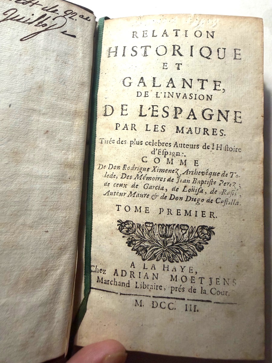 A Historical And Romantic Account Of The Moorish Invasion Of Spain.  In *12 Aux Armes*, 1703-photo-4