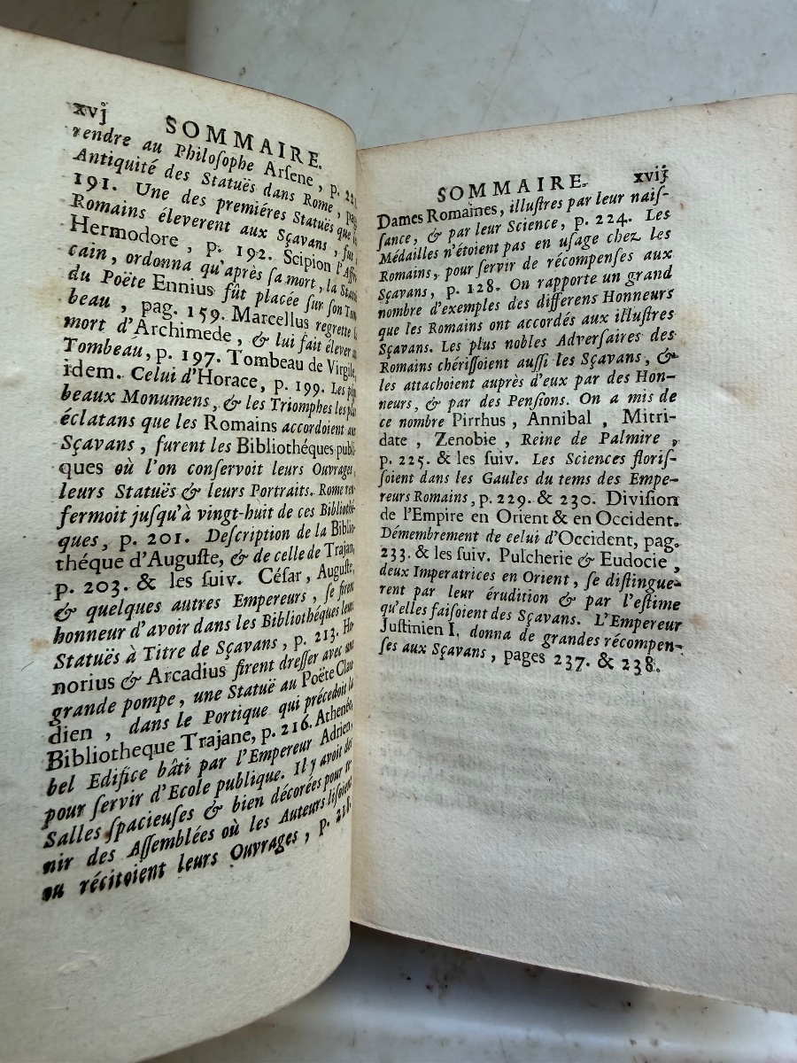 Essays On The Honors And Monuments Bestowed Upon Distinguished Scholars. Titon Du Tillet, 1734-photo-4