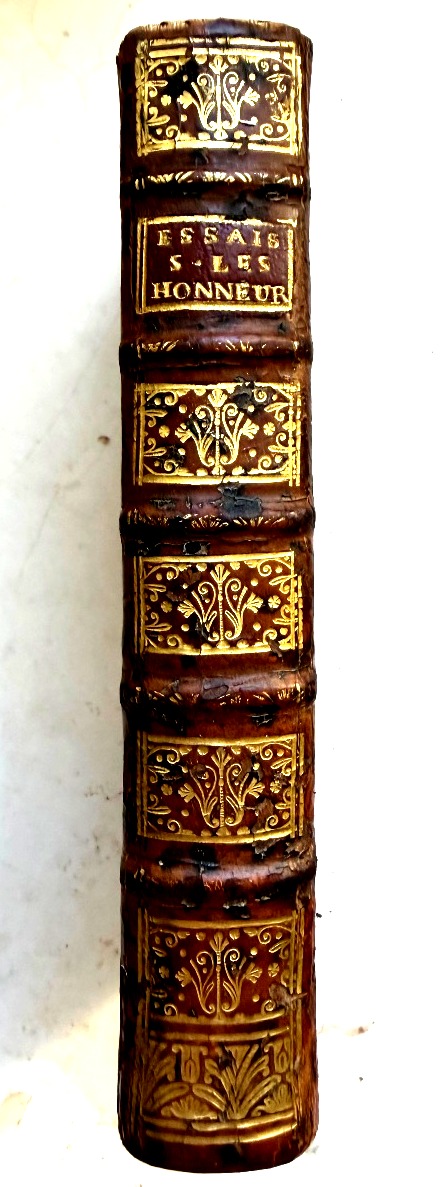 Essays On The Honors And Monuments Bestowed Upon Distinguished Scholars. Titon Du Tillet, 1734