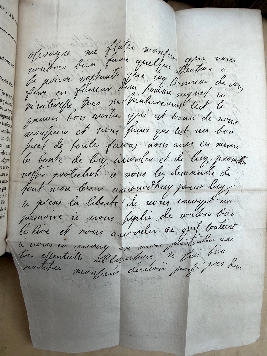 At The Armes Du Collège Henri Iv: "letters Of Madame De Sévigné," 12 Vols., In-8, Morocco Binding, 1818-photo-3
