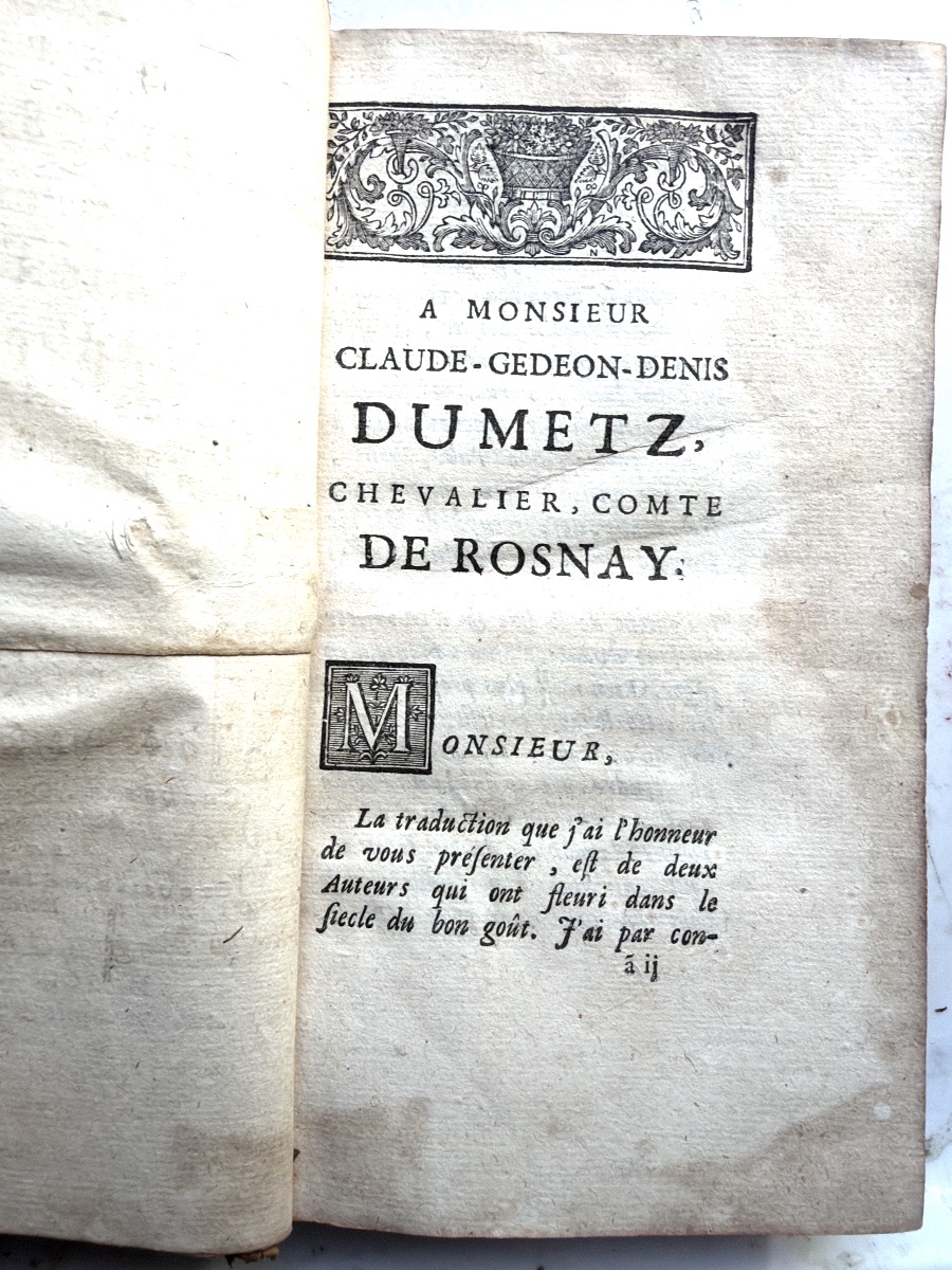 "L'Etna" DEP. Cornelius Severus. et Les Sentences de Publius Syrus , Trad; en Français 1736..1V-photo-4