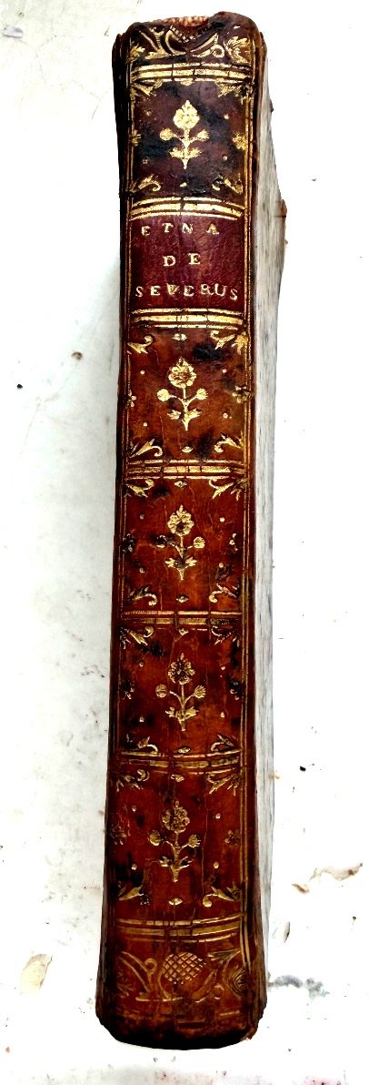 "etna" By Cornelius Severus, And The Sentences Of Publius Syrus, Translated Into French In 1736. 1v