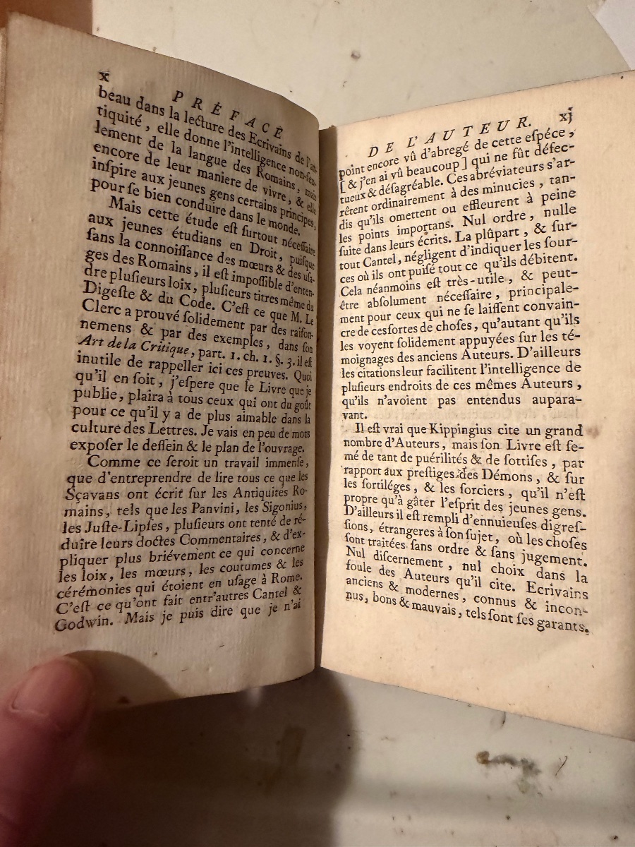 A Brief Explanation Of The Customs And Ceremonies Observed Among The Romans, By Mr. Nieupoort, 18th-photo-6