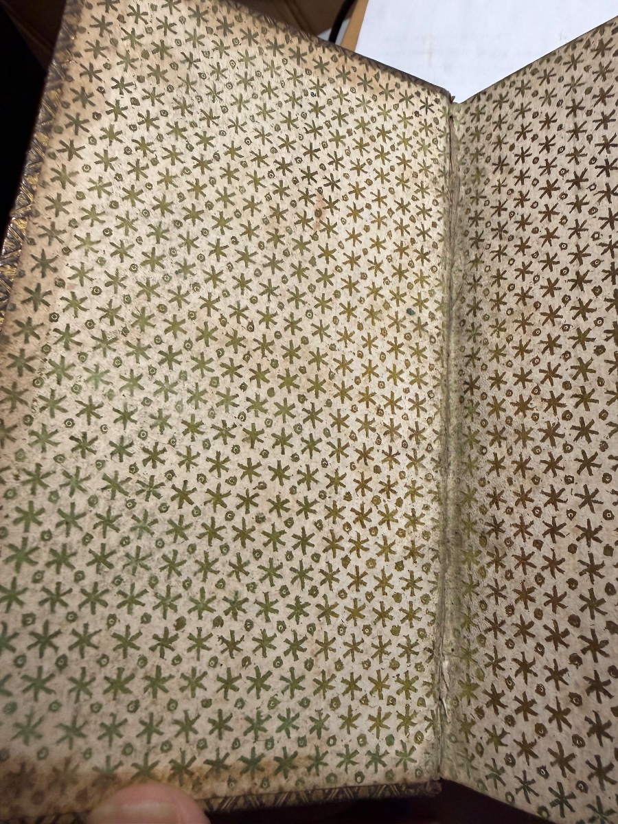 A Fine Copy In 12°, Olive Morocco Leather, *sermons By M. Massillon*, Bishop Of Clermont, Advent 1745-photo-1