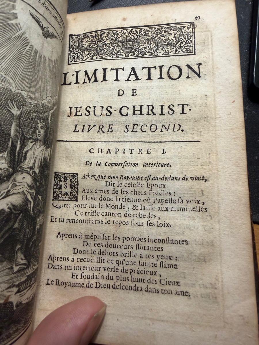 De l'imitation de Jésus-Christ, traduite et paraphrasée en vers Français, par Pierre Corneille-photo-7