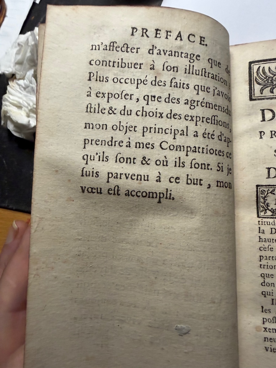 Bel et rare expl; de" l'Histoire de la Ville de Bayeux",  Avec un discours..Par M. Beziers 1773-photo-8