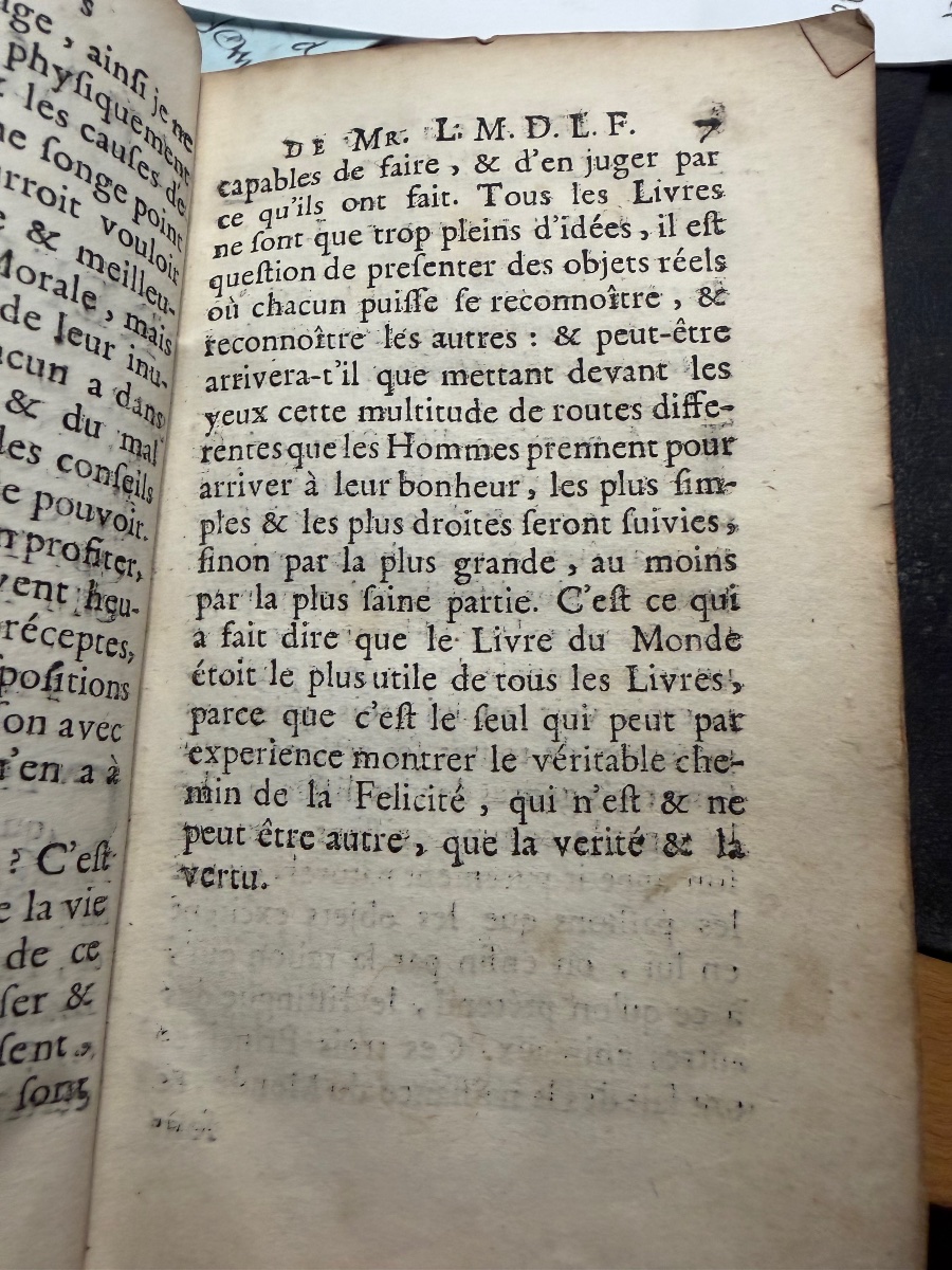  18èm, Armoiries de Paulin-Gabriel Pondre de Guermantes " Mémoires et Réflexions sur Louis XIV -photo-4