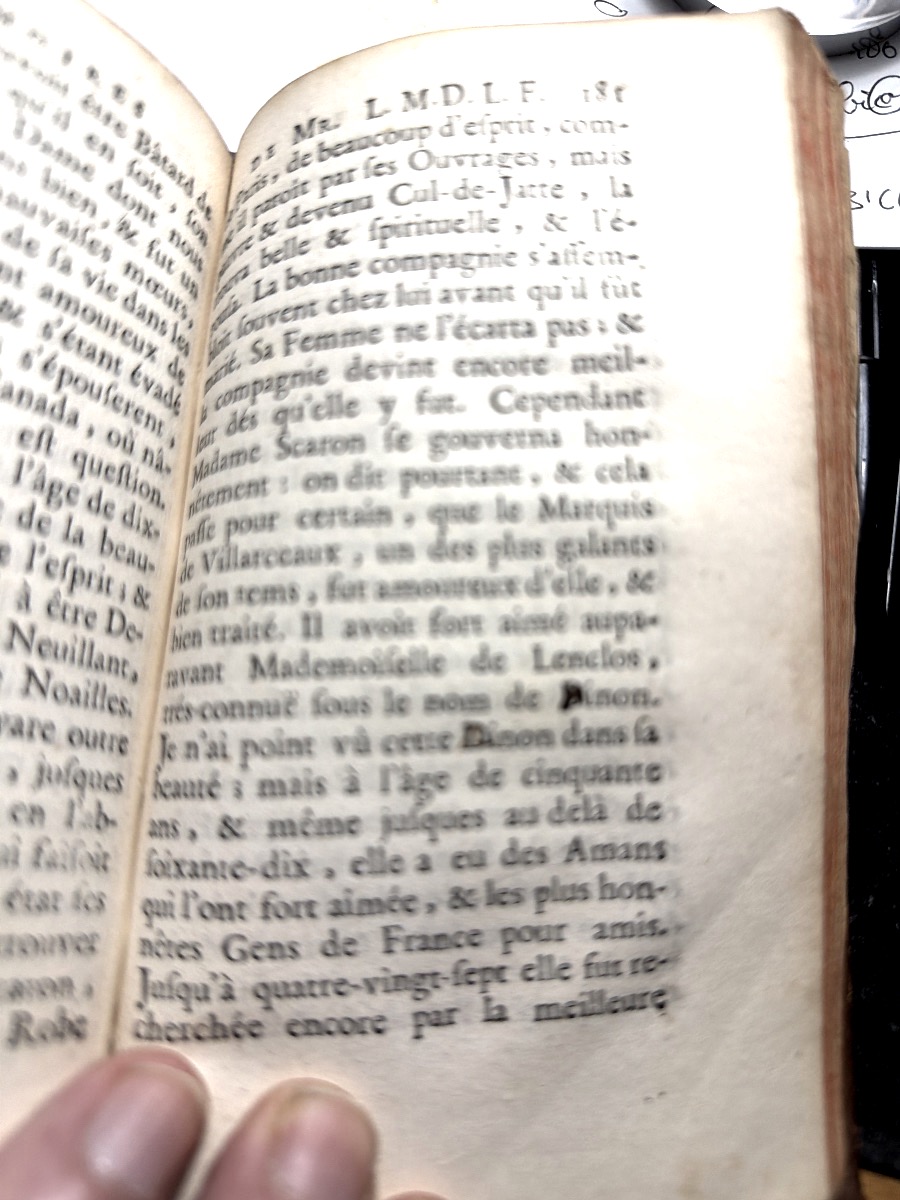  18èm, Armoiries de Paulin-Gabriel Pondre de Guermantes " Mémoires et Réflexions sur Louis XIV -photo-7