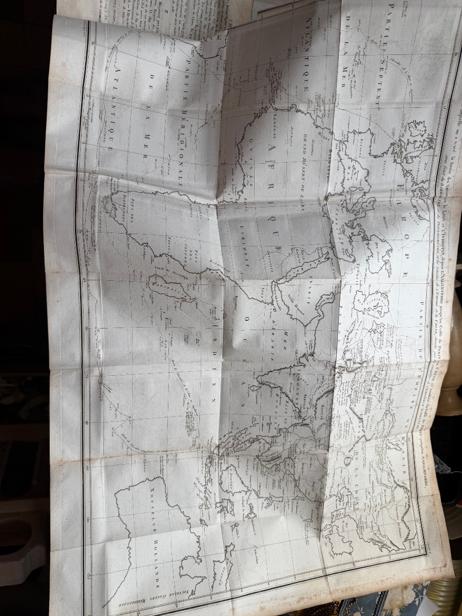 Rare, 5 Vols., In-8. "journey Into The Interior Of China And Tartary—1798. Lord Macartney 18"-photo-5