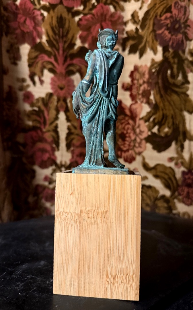 Antic Mercure En Bronze-photo-4