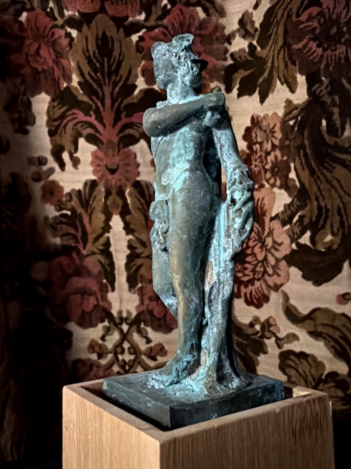 Antic Mercure En Bronze-photo-5