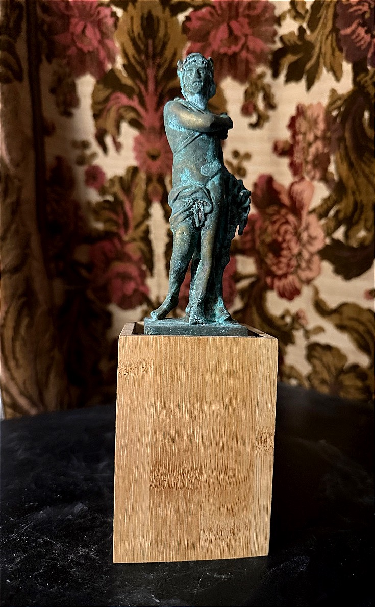 Antic Mercure En Bronze