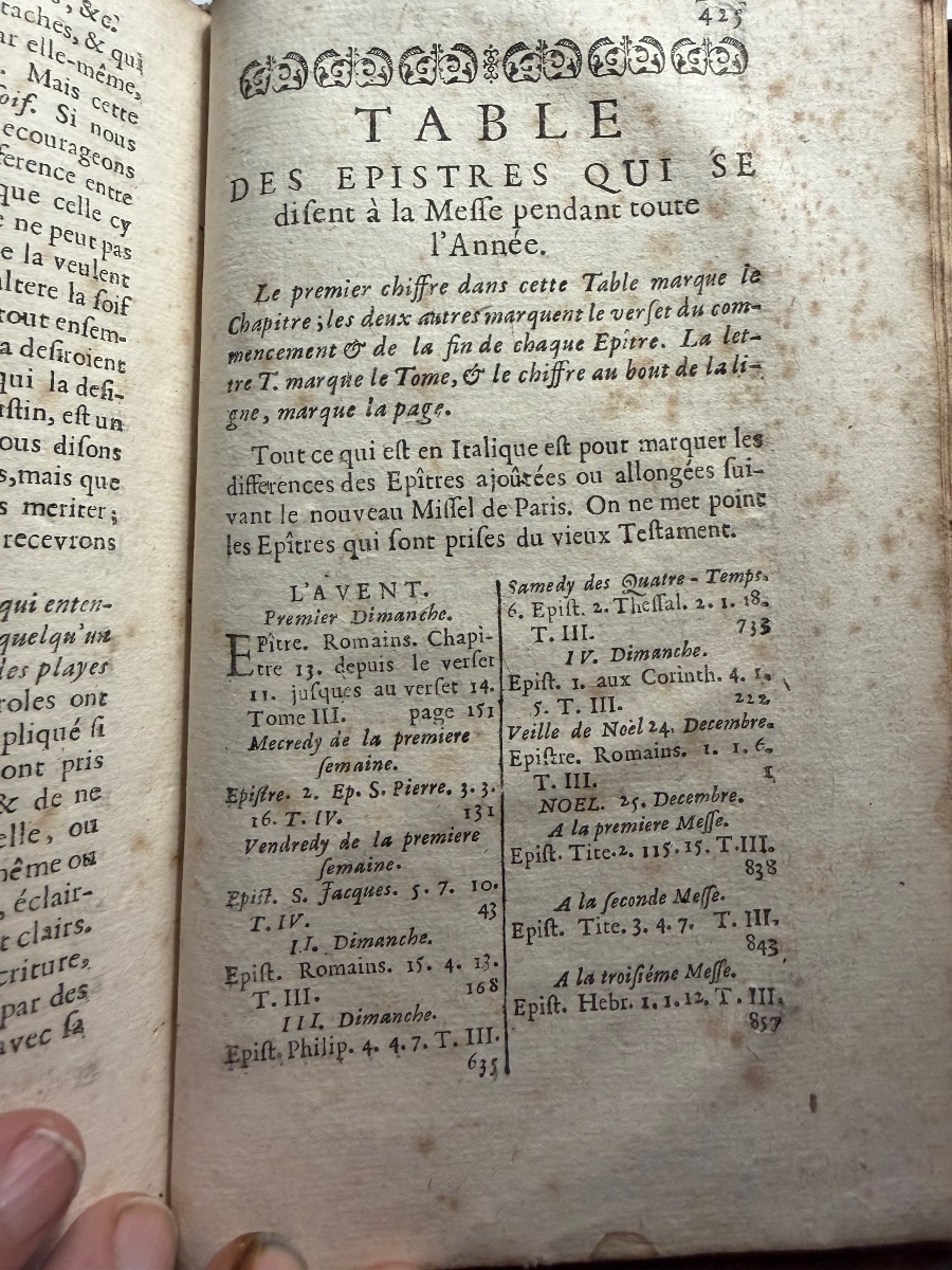 Fort Vol.In 8 ,1690 à Lyon "Explication de S. Augustin" & autres.Pères Latins Actes des Apôtres-photo-1