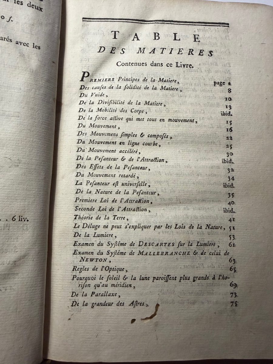 Principes d'Astronomie  . Par M. Wandelaincourt . I VolIn 8 , à Paris 1784-photo-3