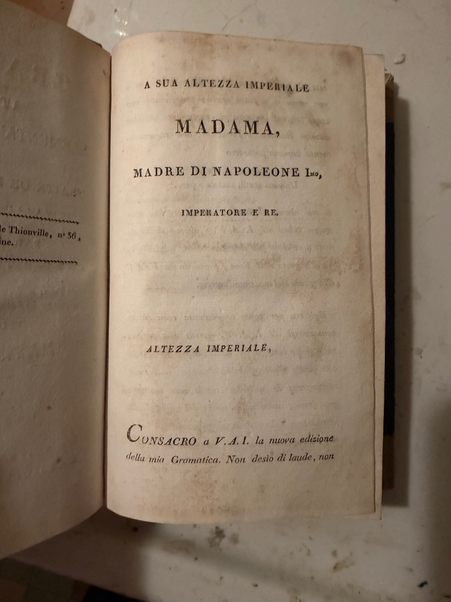 Grammaire Italienne,élémentaire et raisonnée,suivi d'un traitéde la Poésie Italienne Paris 1808-photo-4