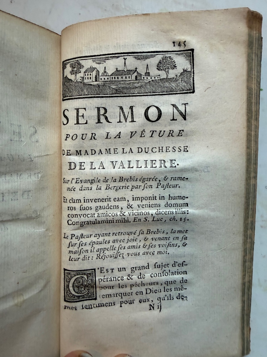 Lettres de Madame la Duchesse de la Vallière , morte religieuse Carmélite 1 Vol. In 12 ,A Liège-photo-8