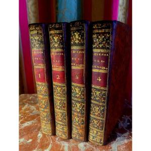 Observations On The History Of France "m. l'Abbé De Mably", 4 Fine Volumes In 12 In Kehll, 18