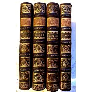  4 Fine Vols. The Spirit Of The Ecyclopedia Or Choice Of Articles.. Geneva 1768 - (denis Diderot)