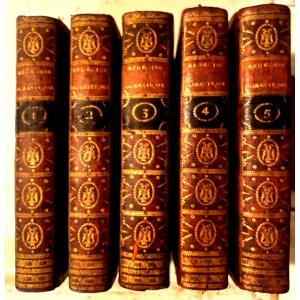 En 5 Beaux Volumes In 8 , Médecine Domestique Ou Traité Comple,t Par  G. Buchan , à Paris .1788